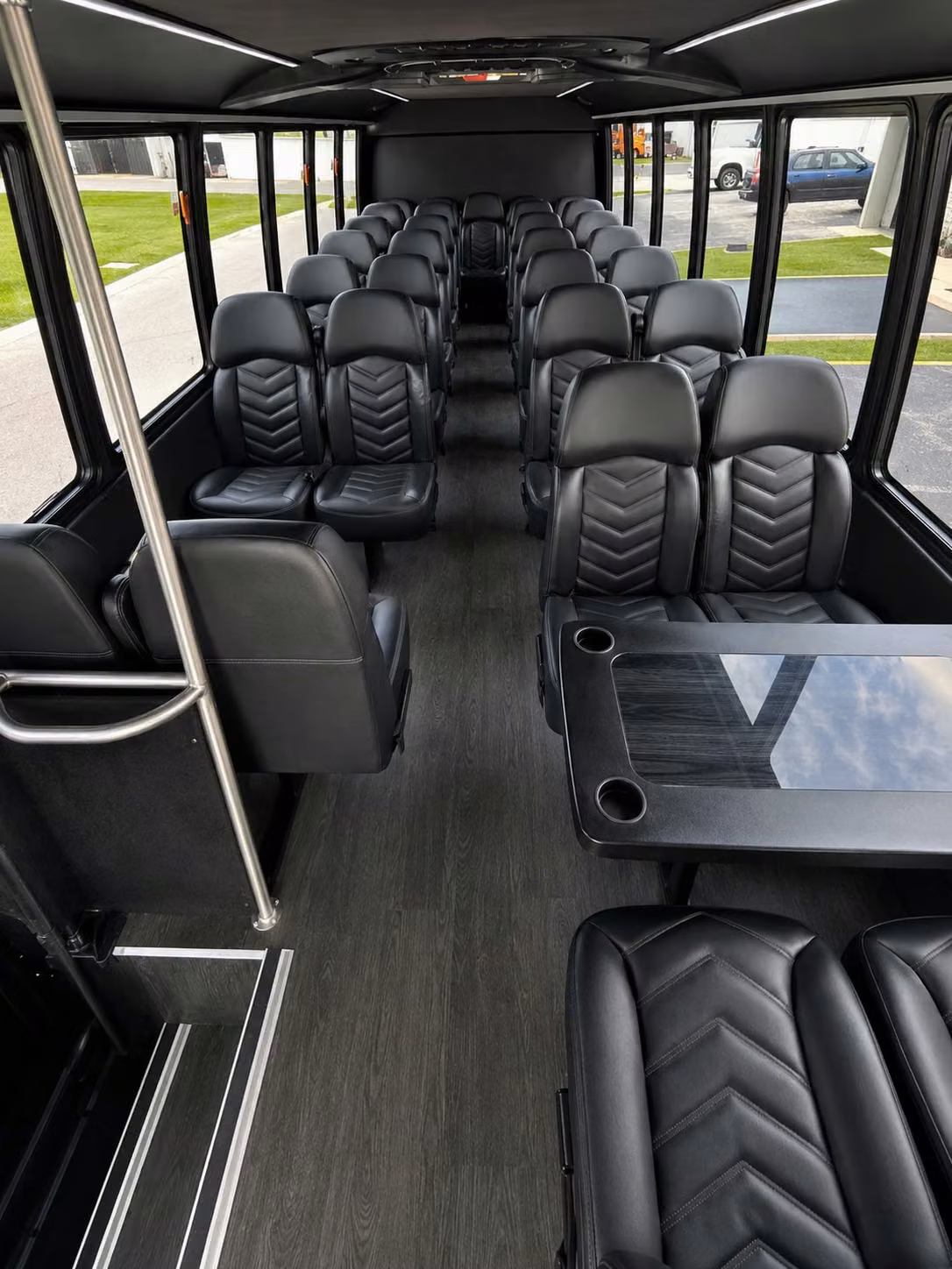 20 passenger minibus inside